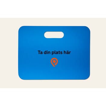 Sitteunderlag med håndtak