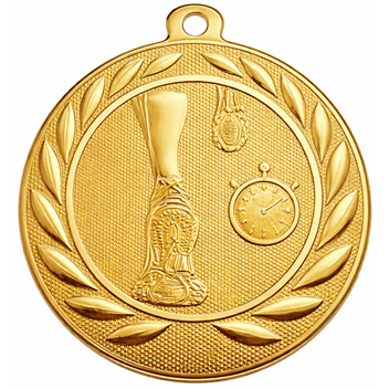 Henriette gullmedaljer friidrett 50 mm