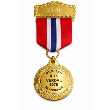 Medalje Med agraff