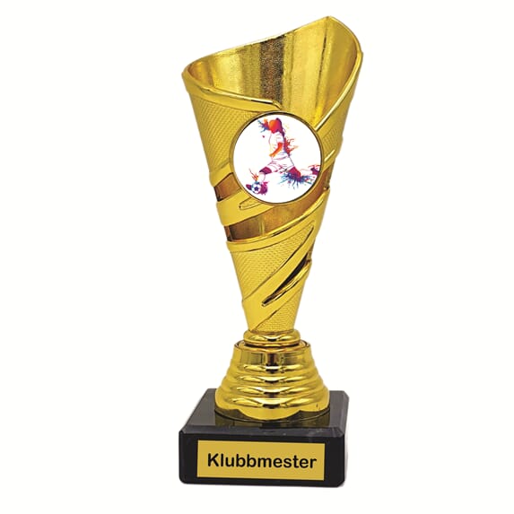 Titan gullstatuett SOL fotball 15,5 cm