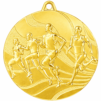 Medalje til friidrett  50 mm - Glomma