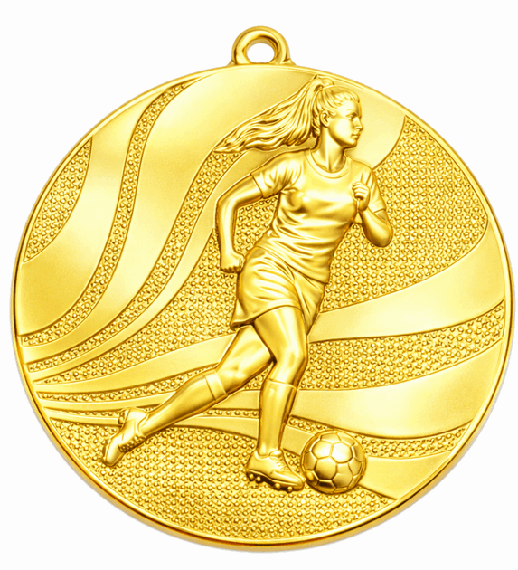 Ada fotballmedalje dame 50 mm