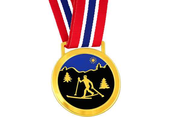 Blåtind ski langrenn medalje 50 mm