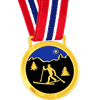 Blåtind ski langrenn medalje 50 mm