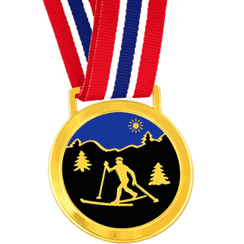 Blåtind ski langrenn medalje 50 mm
