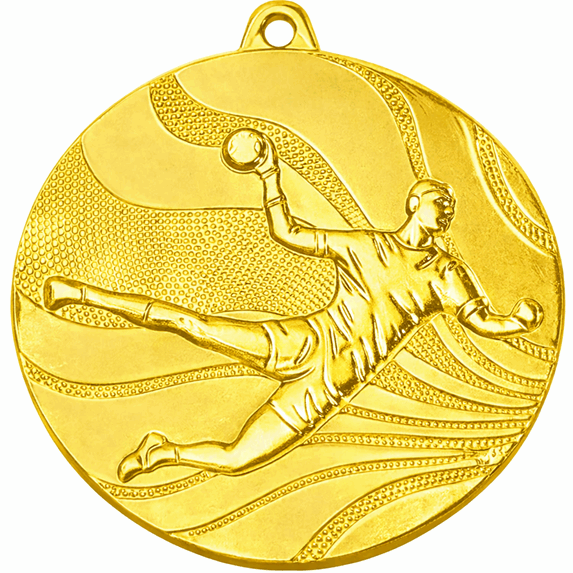Medalje til håndball 50 mm - Glomma