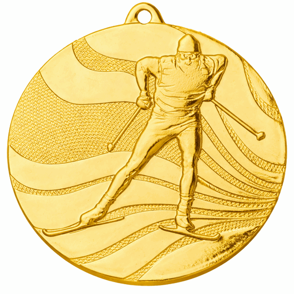 Medalje til ski langrenn 50 mm - Glomma