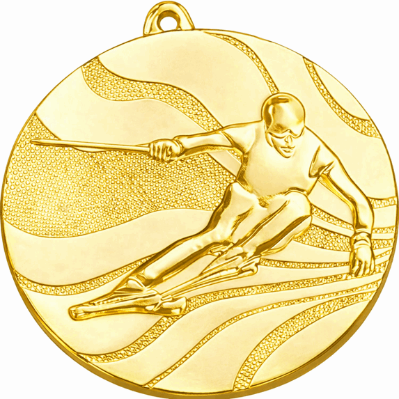 Medalje til alpint 50 mm- Glomma