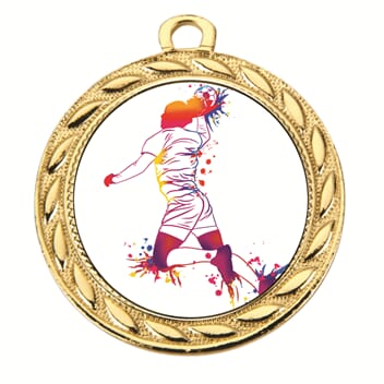 Lerke medalje M1 med SOL håndballmotiv