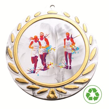 DUA 100% resirkulert medalje SOL Friidrett