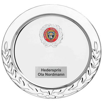 Metallfat i gaveeske 3 størrelser