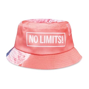 Bøttehatt trykk rundt hele hatten