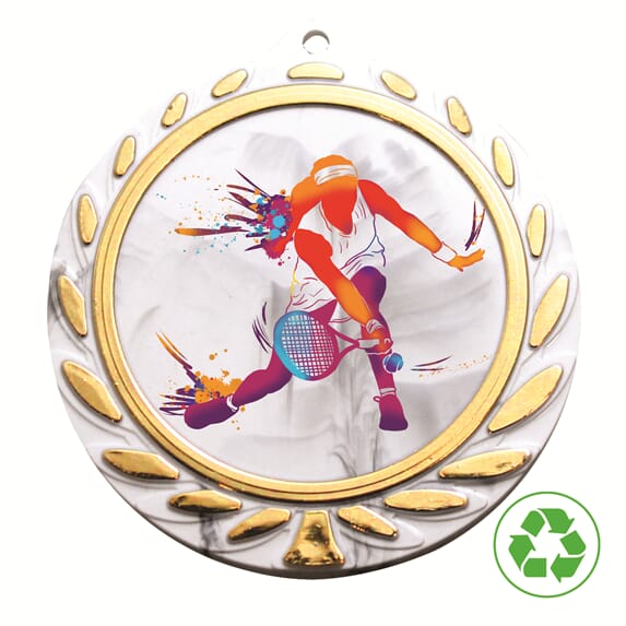 DUA 100% resirkulert medalje SOL Tennis