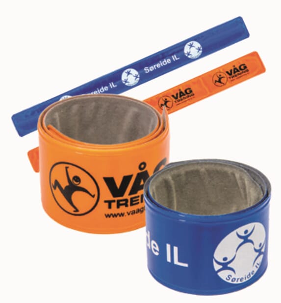 Wrap refleksbånd 3 x40 cm med din logo