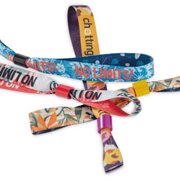 Billettarmband med din logo