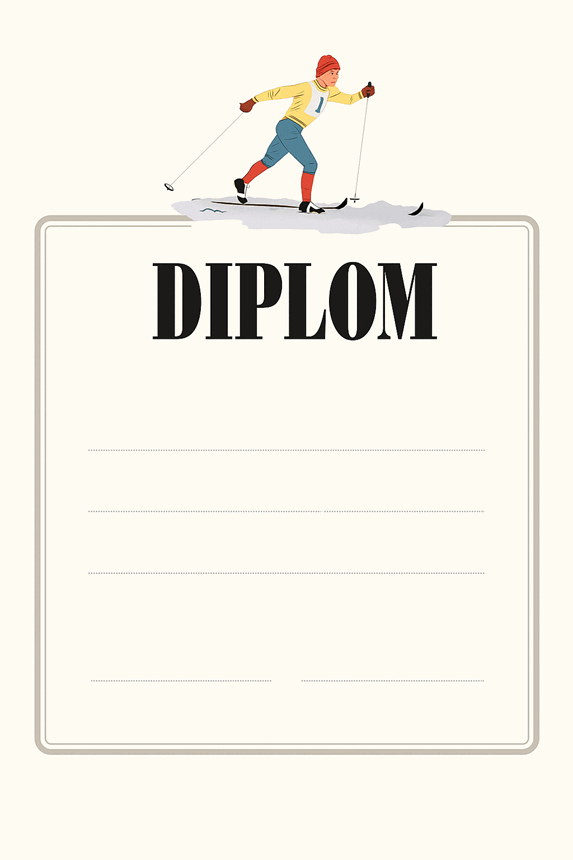 Diplom Langrenn Retro