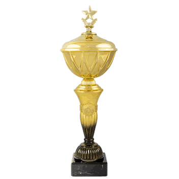 Fantasy pokal med lokk 7 størrelser