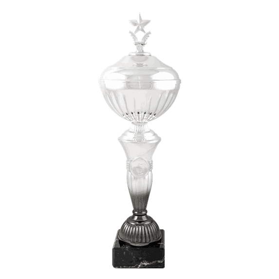 Magnificent pokal med lokk 7 størrelser