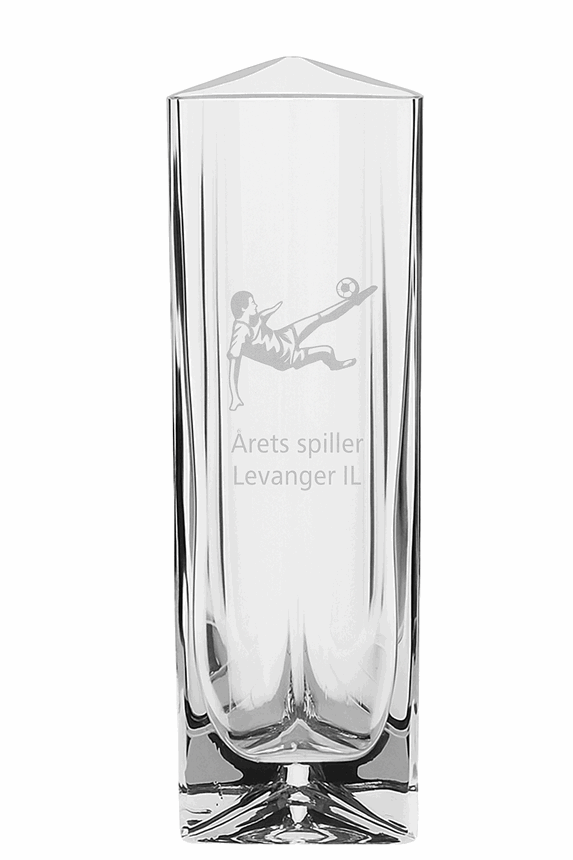 Tringel glassvaser i 4 størrelser