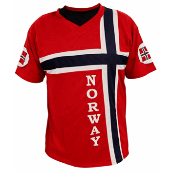 Norge Supporterskjorte