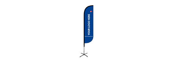 CONVEX BEACHFLAGG 380M