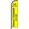 Straight beachflagg 2,59m