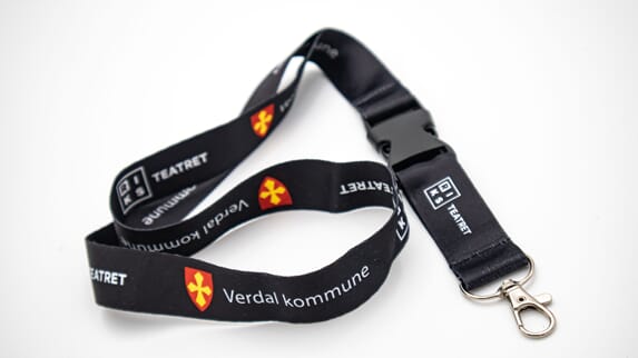 Nøkkelbånd med din logo 25 mm x450mm