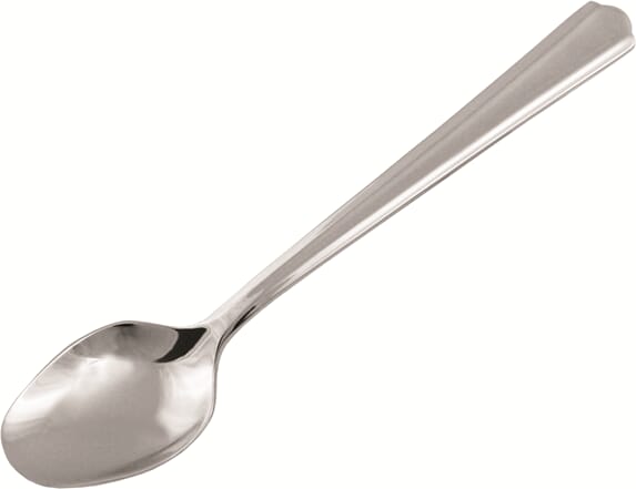 Mira teskje i plastpose