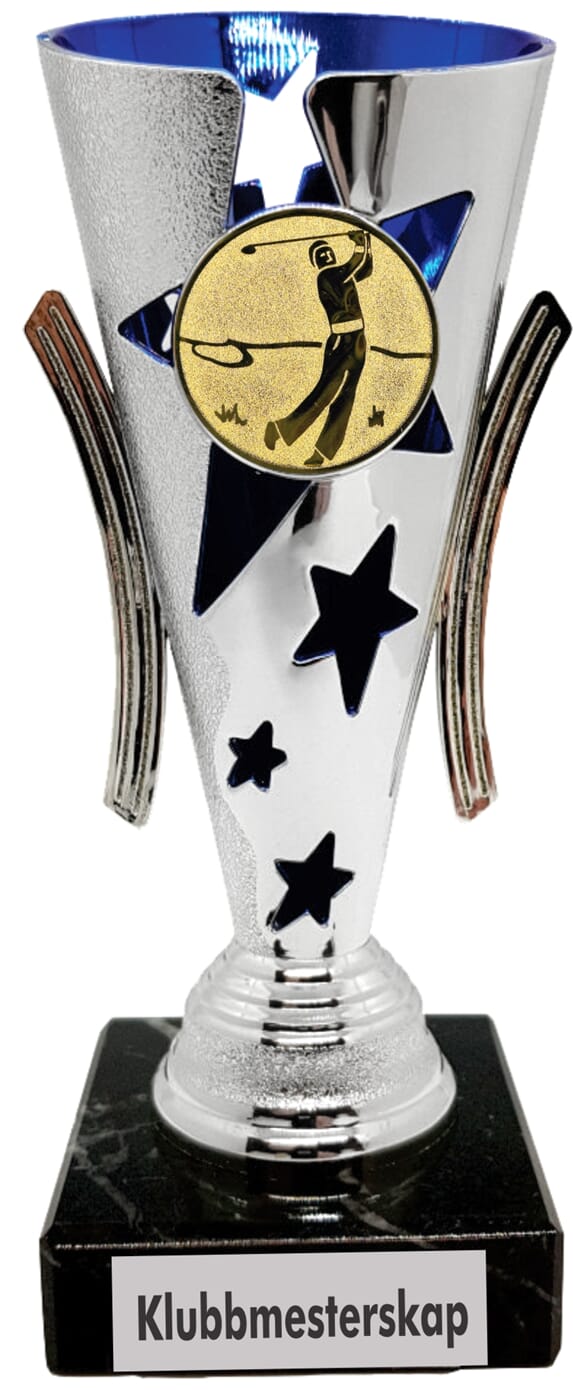 Blåfjell golfpokal i 2 størrelser