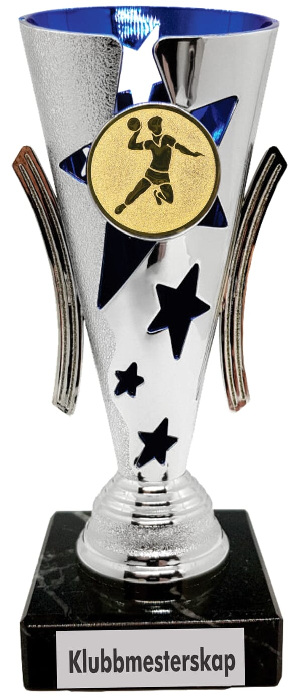 Blåfjell handballpokal i 2 størrelser