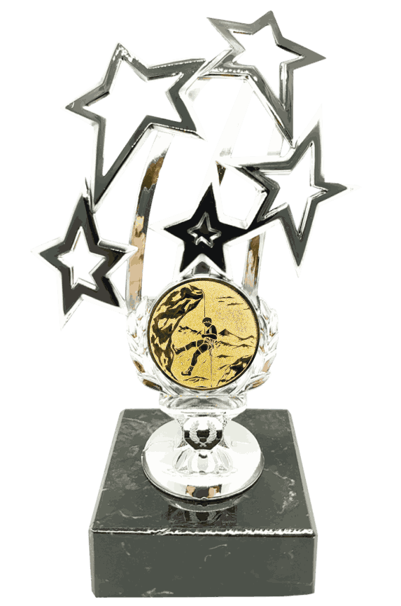 Stjerna i 4 størrelser for klatring