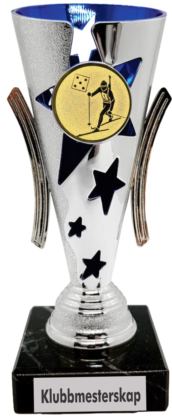 Blåfjell skiskytingpokal i 2 størrelser