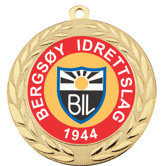 Svanen medalje 70 mm med din logo