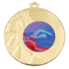 Torino medalje til svømming 50mm