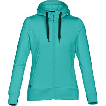 Lotus zip hoody dame