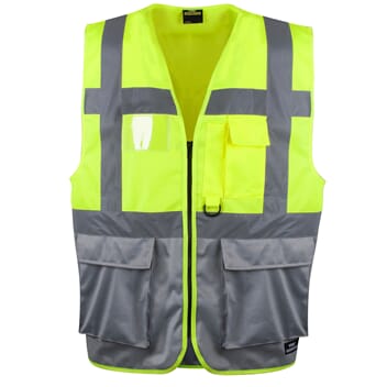 Arvika refleksvest med lommer unisex, tre farger