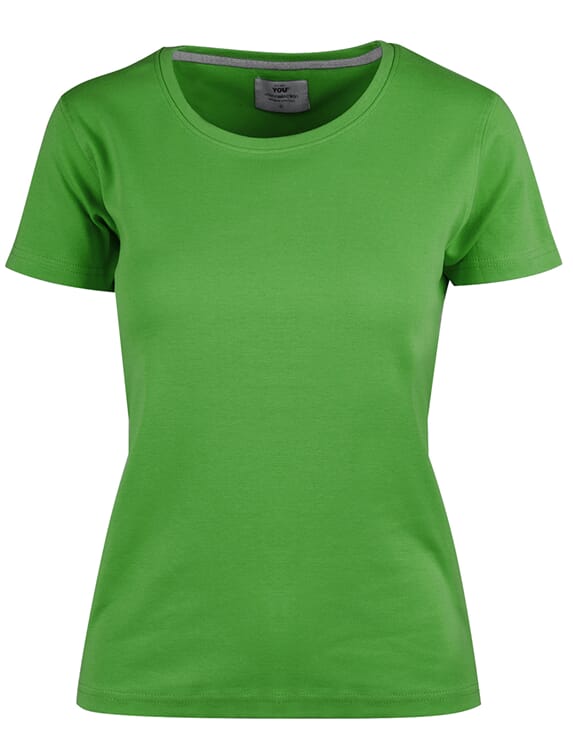 Andorra Interlock T-skjorte for dame, 9 farger