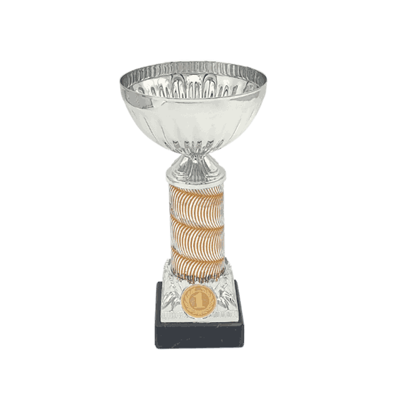 Gullstjerna pokal i 5 størrelser