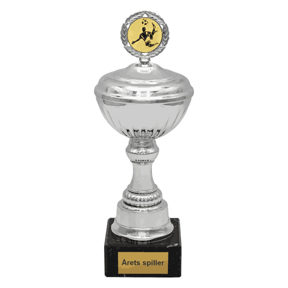 Falcon sølvfarget pokal i 7 størrelser