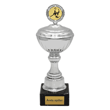 Falcon sølvfarget pokal i 7 størrelser