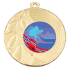 Torino medalje til alpint 50 mm