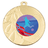 Torino medalje til fotball 50 mm