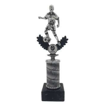 SJANSE fotballstatuett dame. 26 cm
