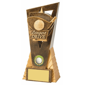 Resin statuett 18 cm longest drive
