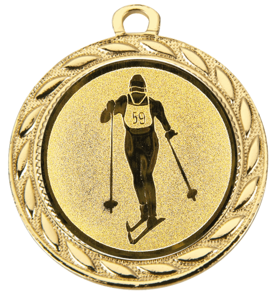 Lerke medalje M1 med skimotiv