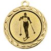 Lerke medalje M1 med skimotiv