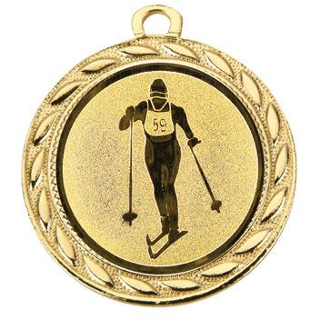 Lerke medalje M1 med skimotiv