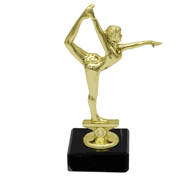 Julie gymnastikk statuett til damer 5 størrelser
