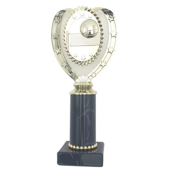 Volleyballstatuett i 4 størrelser