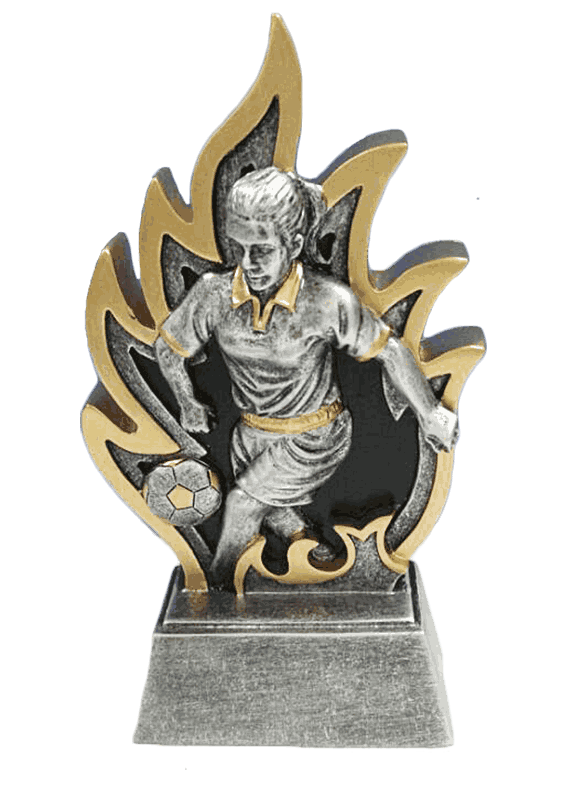 Dame Resin statuett 12 cm